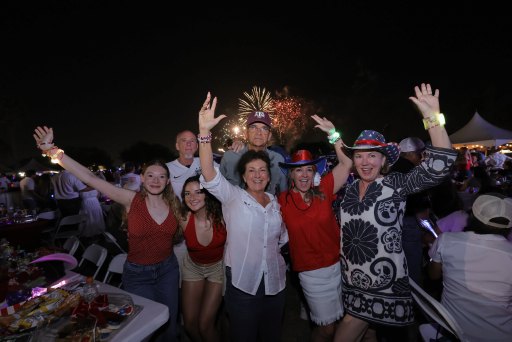 A community festival in Edinburg