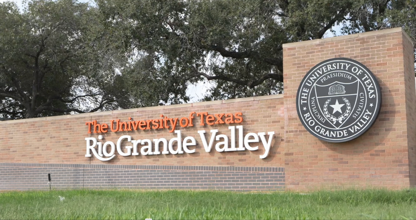 The University of Texas Rio Grande Valley entrance sign