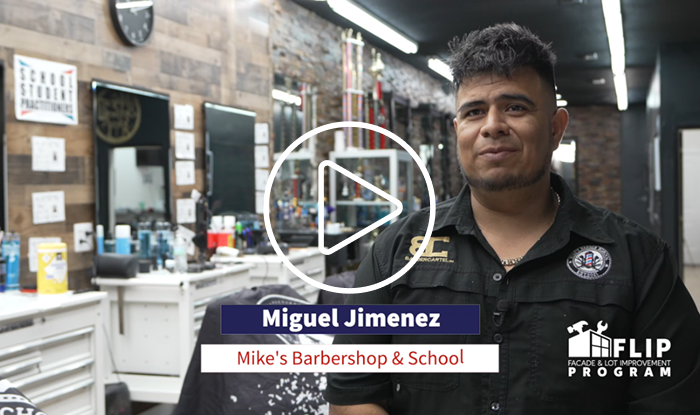 Video testimonial: Miguel Jimenez, Mike's Barbershop & School